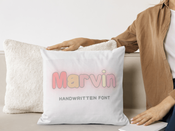 Marvin Font PNG with transparent background - Preview 2