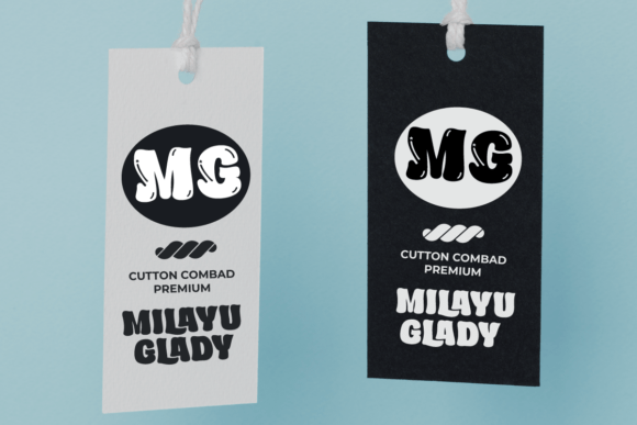 Milayu Font PNG with transparent background - Preview 4