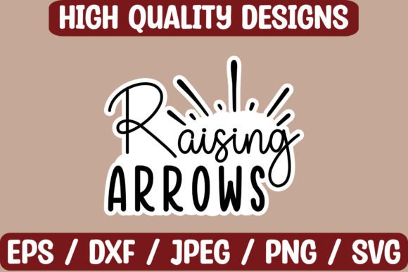 Raising Arrows Sticker Design Gráfico Artesanato Por Dixie Rose2004
