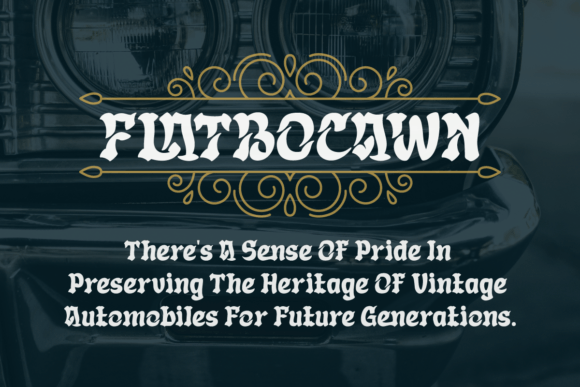 Aprek Febux Font - Preview 4