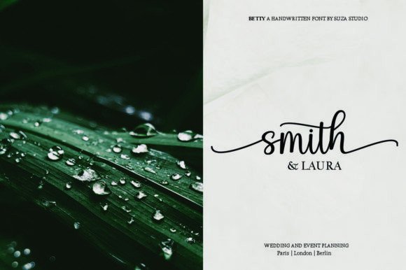 Betty Font - Preview 1