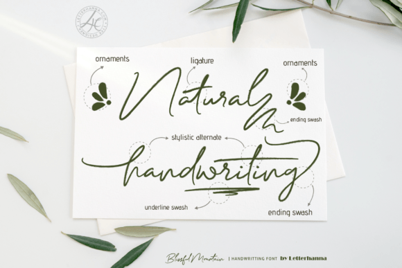 Blissful Mountain Font - Preview 1