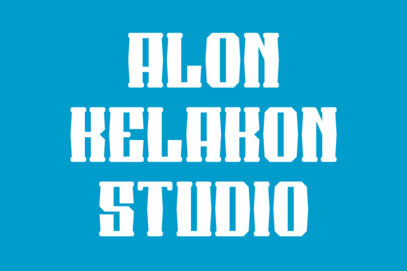 Blues Sloger Font - Preview 3