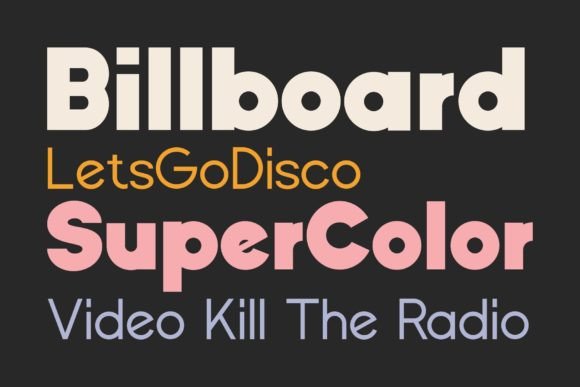 Boulevard Sans Font - Preview 3