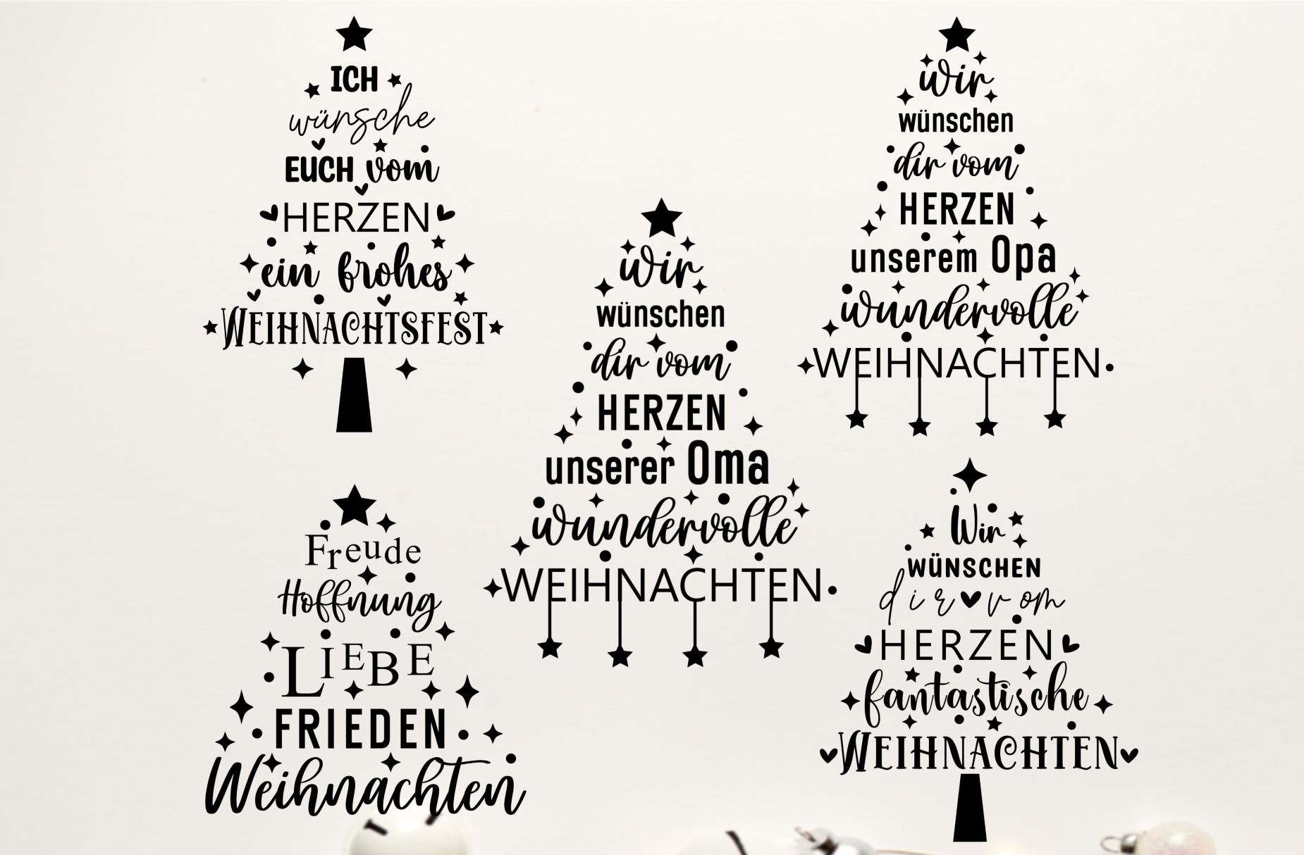 Christmas SVG(German),Frohe Weihnachten