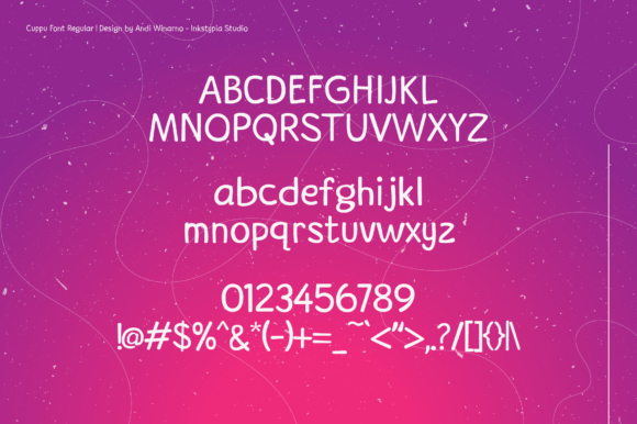 Cuppu Font - Preview 1