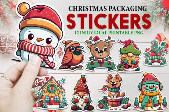 Cute Christmas Sticker Bundle