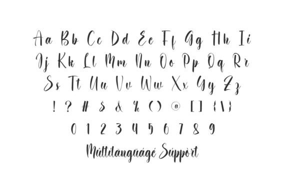 Dreamer Land Font PNG with transparent background - Preview 2