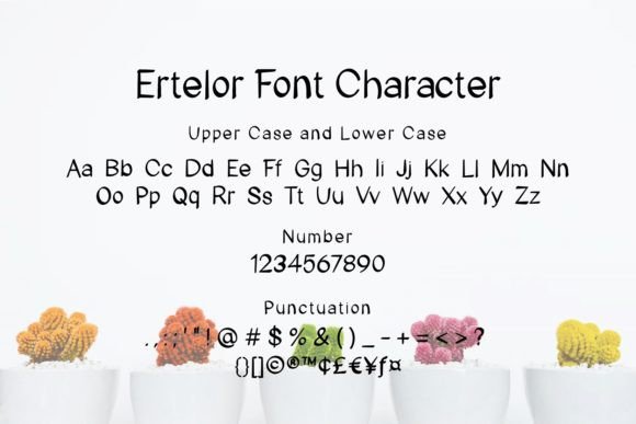 Ertelor Font - Preview 4