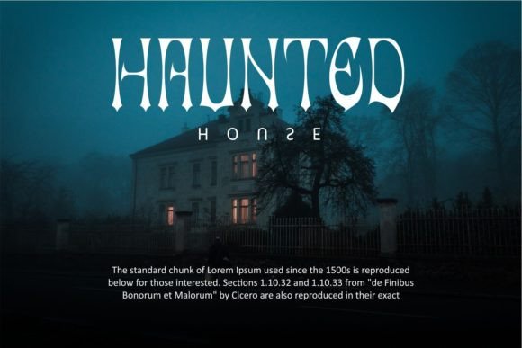 Ghost Palace Font - Preview 3