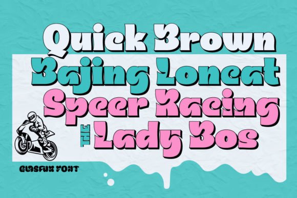 Glasfur Font - Preview 4