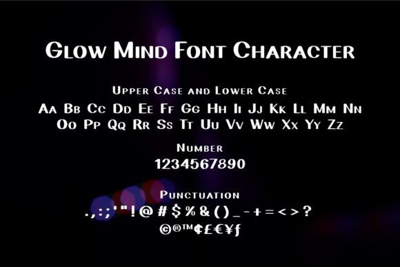 Glow Mind Font - Preview 4