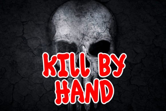 Handmade Halloween Font - Preview 3