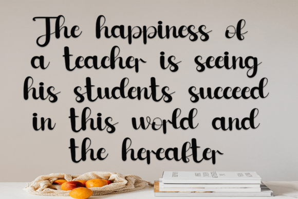 Happyteacher Font - Preview 2