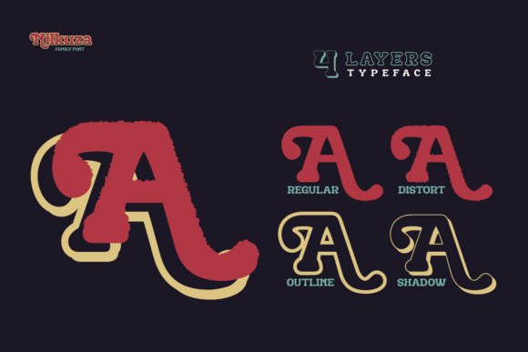 Nilkuza Font PNG with transparent background - Preview 1