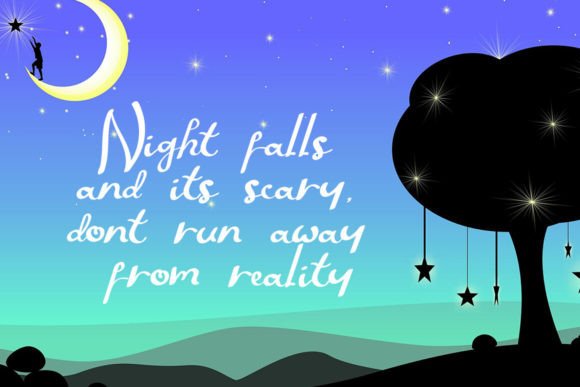 Queen Helloween Font PNG with transparent background - Preview 2