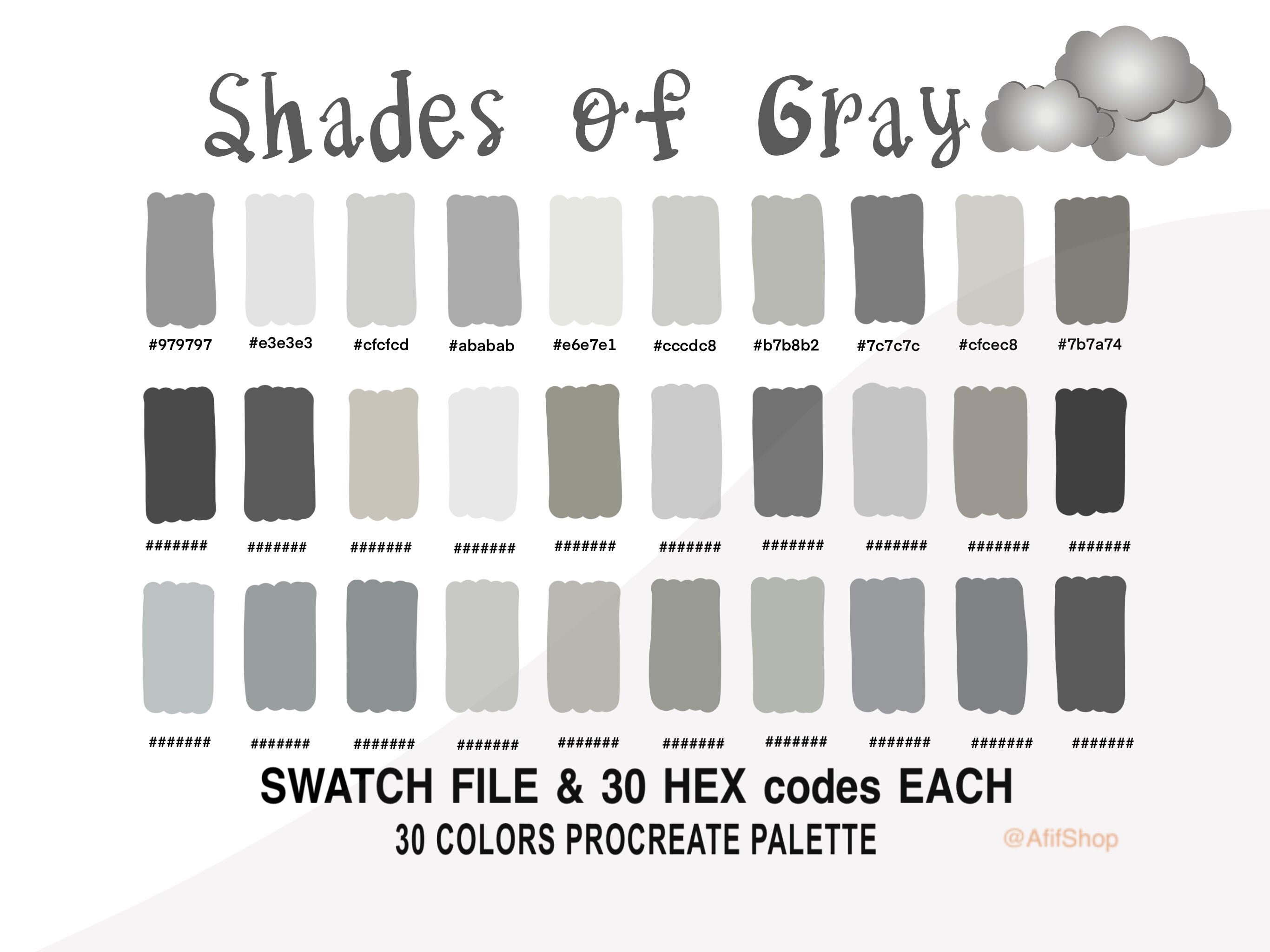 Colorful Palette Gray 7mai 【公式通販】