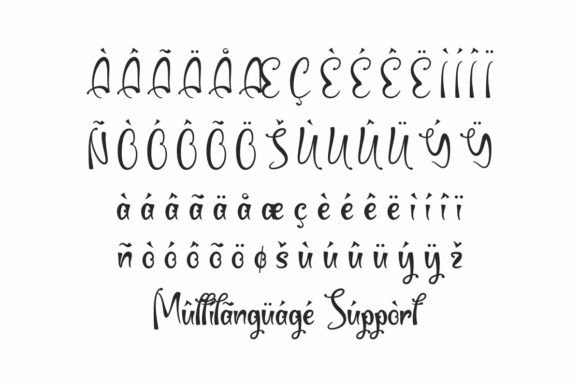 Shaelyn Font PNG with transparent background - Preview 5
