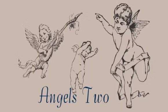 Angels Font - Preview 1