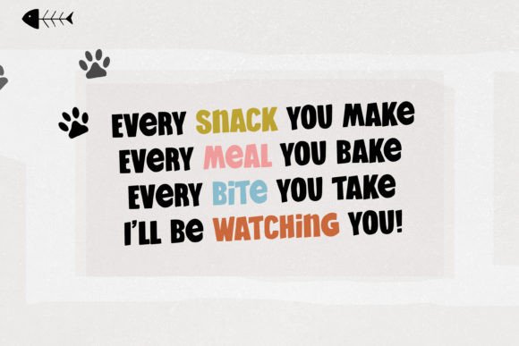 Awesome Dog Font - Preview 2