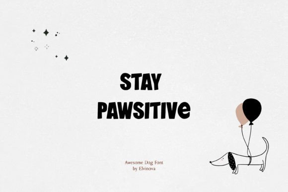Awesome Dog Font - Preview 3