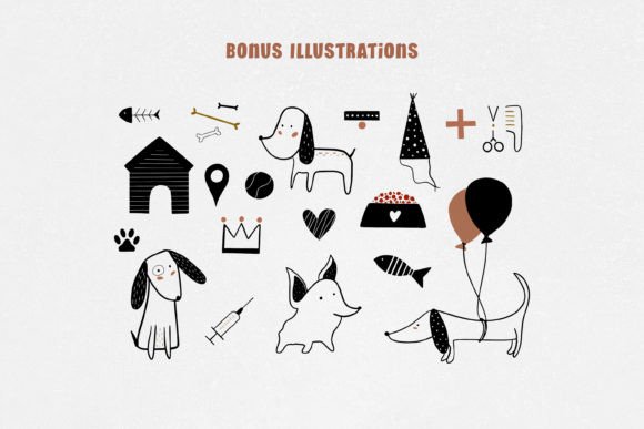 Awesome Dog Font - Preview 5