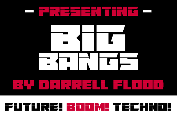 Big Bangs Font - Preview 1