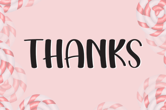 Christmas Candies Font PNG with transparent background - Preview 6