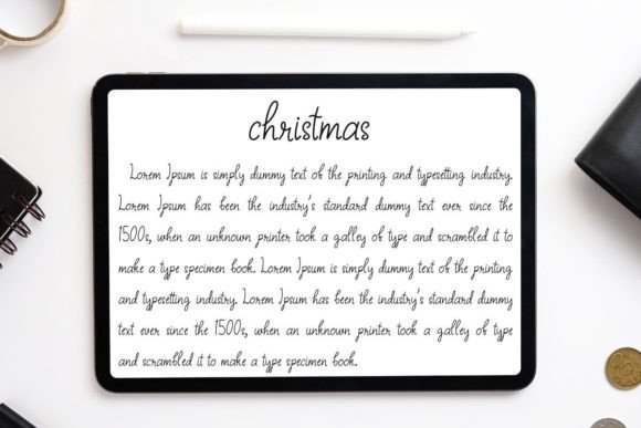 Christmas Font - Preview 3