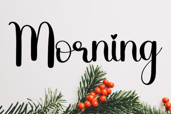Christmas Saturday Font - Preview 2