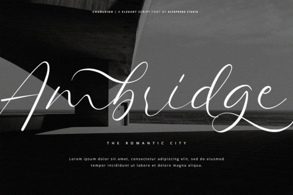 Chudleigh Font - Preview 1