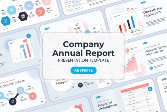 Company Annual Report - Keynote Template