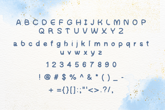 Floral Font - Preview 6