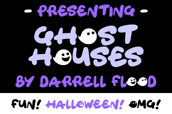 Ghost Houses Font - Preview 1