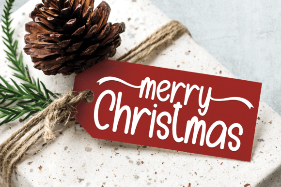 Gift Ribbon Font - Preview 3