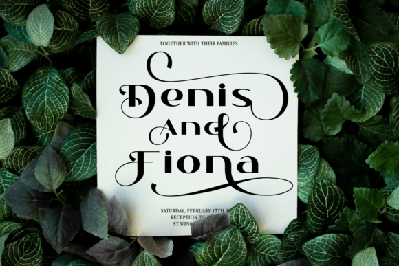 Lorie Bacque Font PNG with transparent background - Preview 4