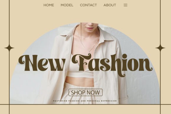 Maison Paris Font PNG with transparent background - Preview 6