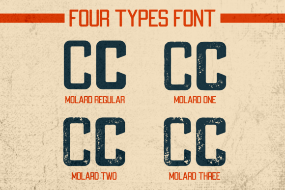 Molard Font PNG with transparent background - Preview 6