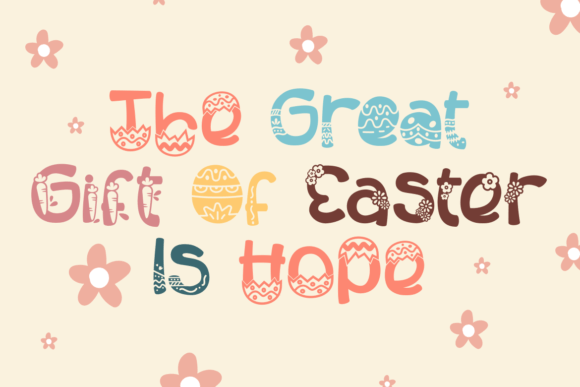 Pastel Palooza Font PNG with transparent background - Preview 1