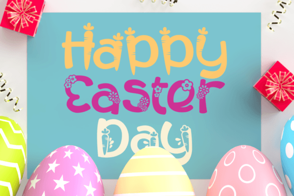 Pastel Palooza Font PNG with transparent background - Preview 2