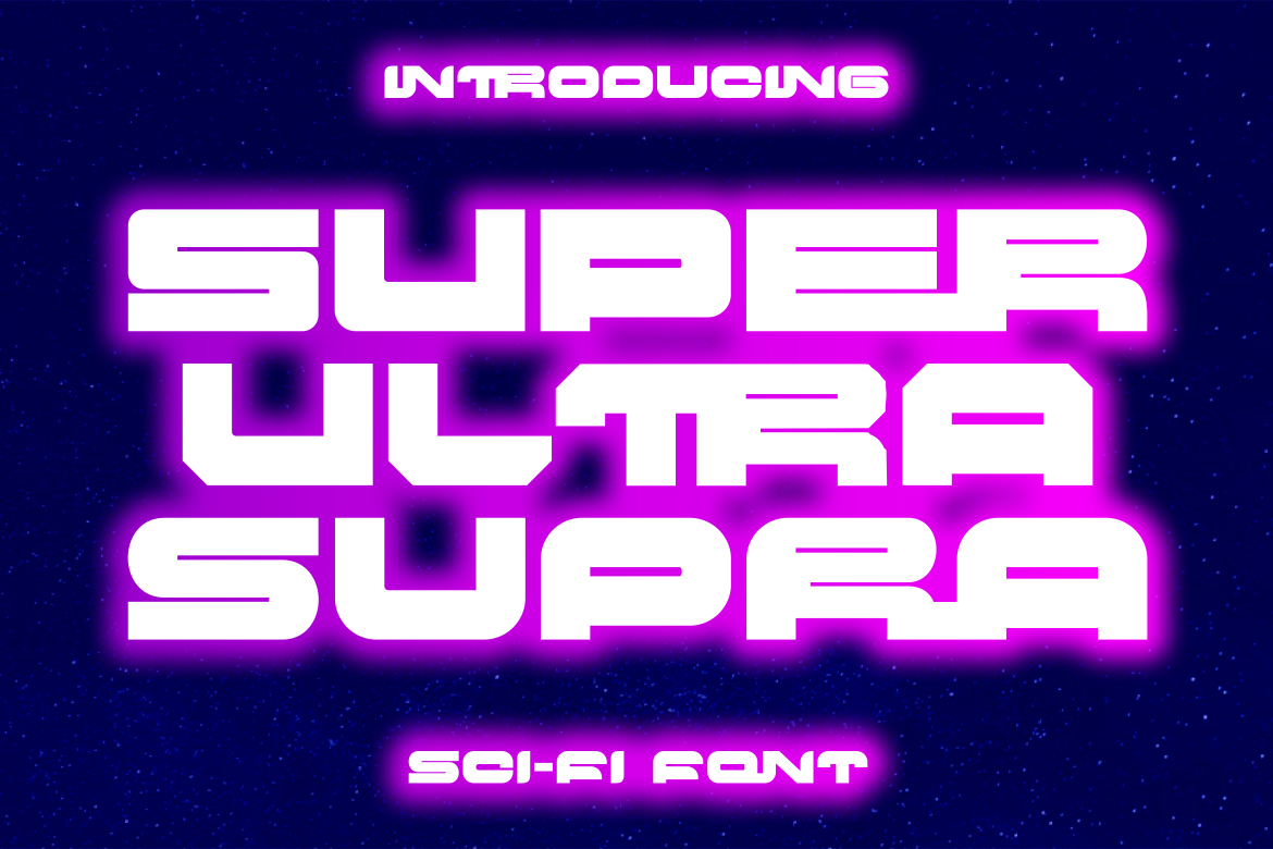 Super Ultra Supra preview, thick rigid sci-fi type