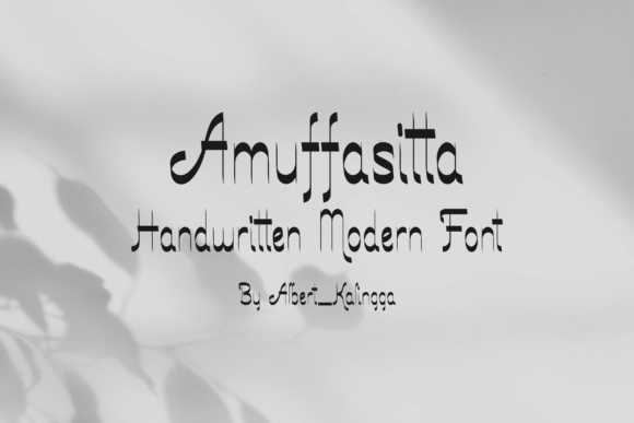 Amuffasitta Font - Preview 1