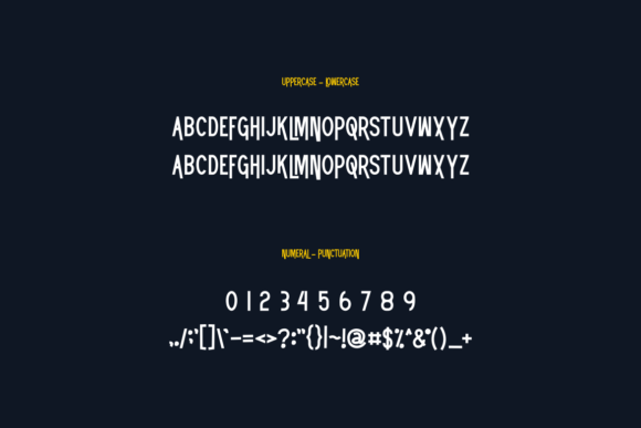 Bulnible Font - Preview 3