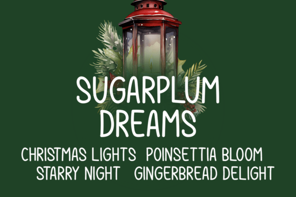 Christmas Lantern Font - Preview 1