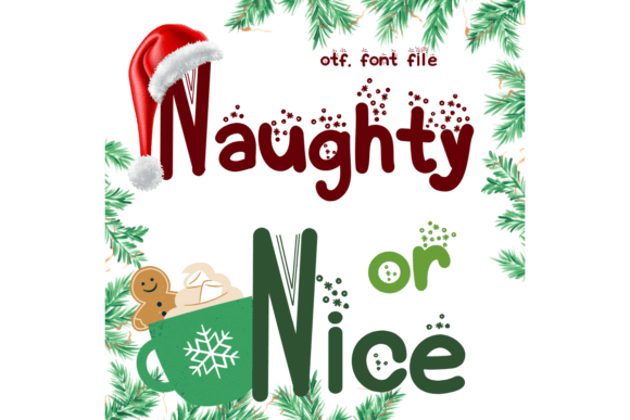 Christmas List Font - Preview 1