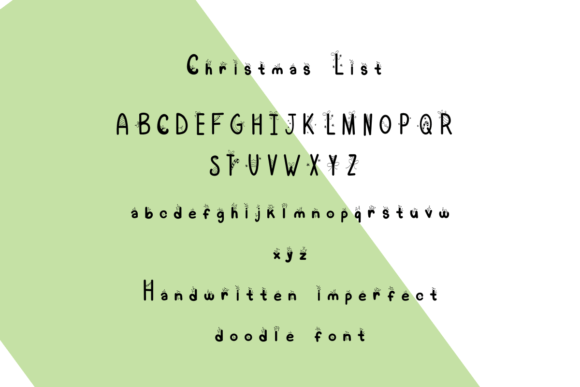 Christmas List Font - Preview 2