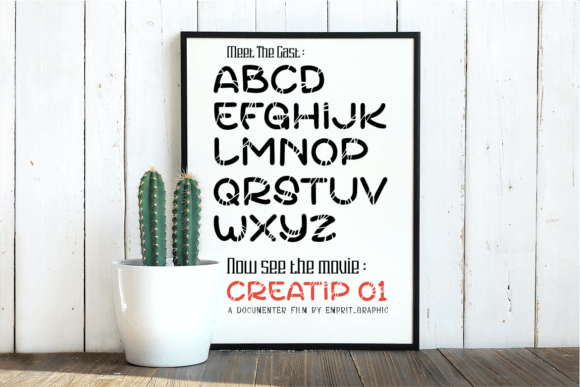 Creatip 01 Font - Preview 1