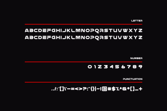 Exwife Font - Preview 3