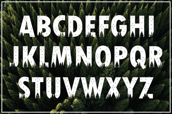 Forest Font - Preview 1