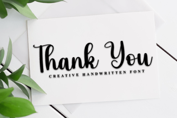 Hand Font - Preview 4